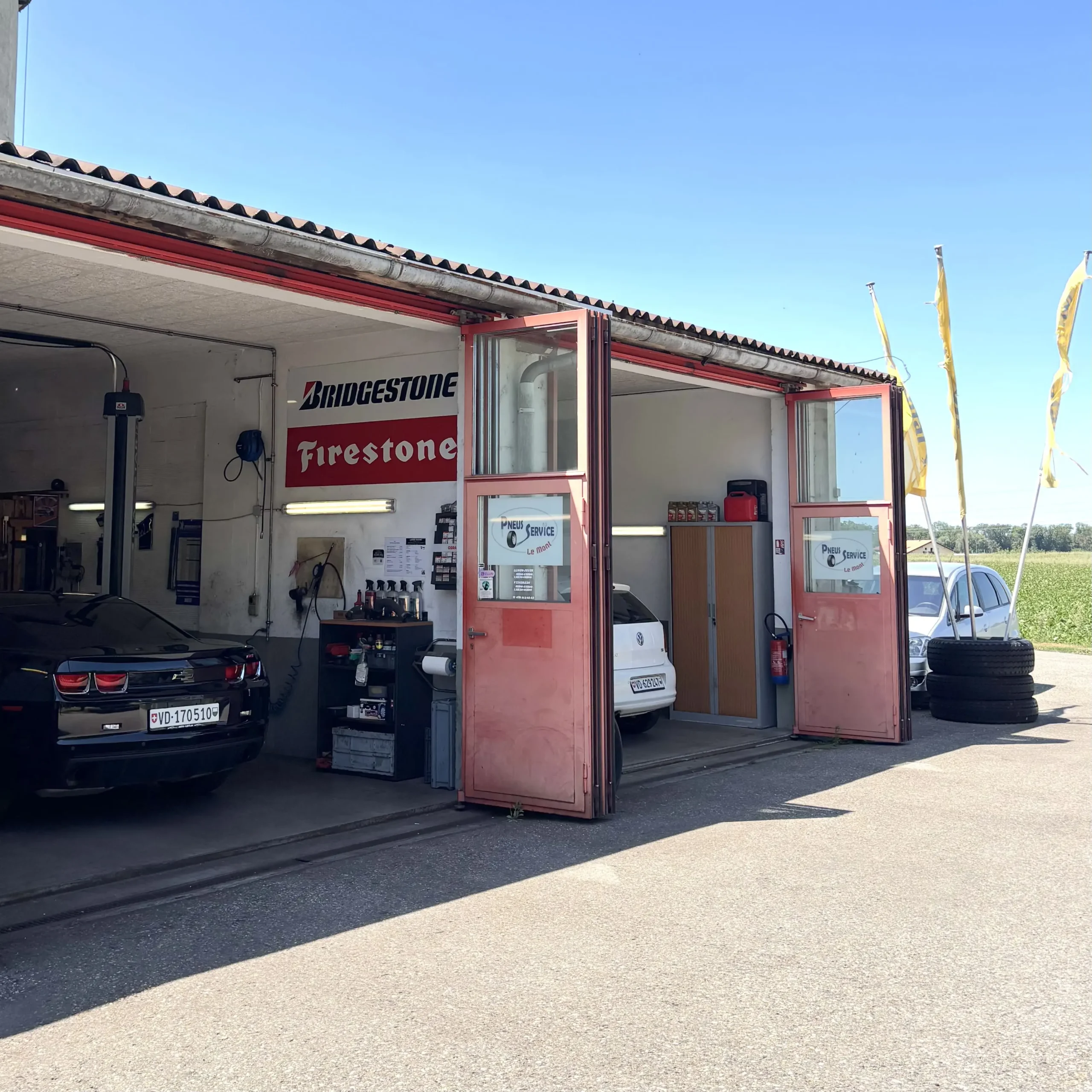 Pneus-Service-Le-Mont-garage-Lausanne